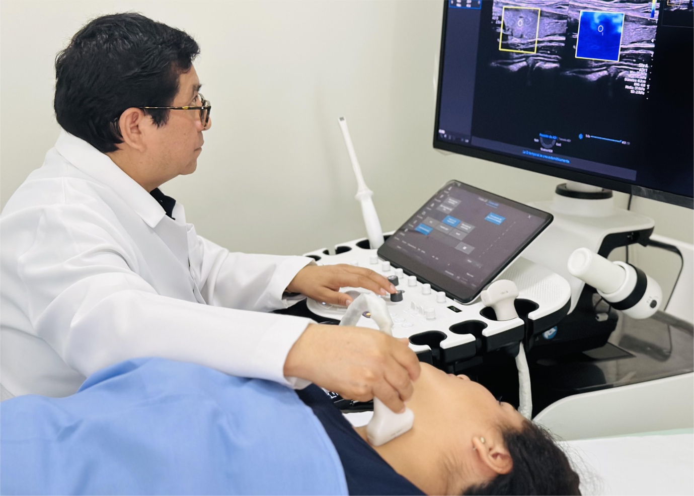 ECOGRAFÍA MULTIPARAMÉTRICA DE TIROIDES