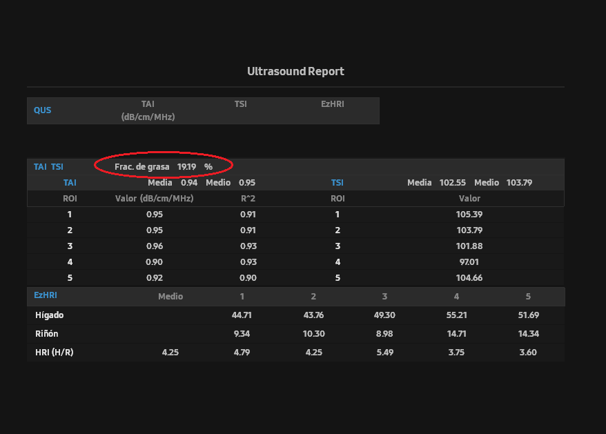 CUANTIFICACIÓN DE ESTEATOSIS HEPÁTICA